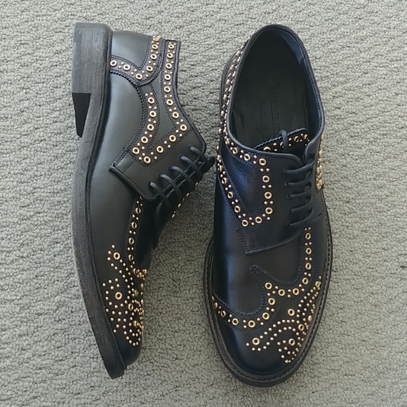 Burberry Shoes - Burberry Rayford Studded women's Derby Brogues 39